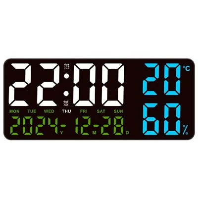 Kolika je potrošnja energije velikog LED zidnog sata?